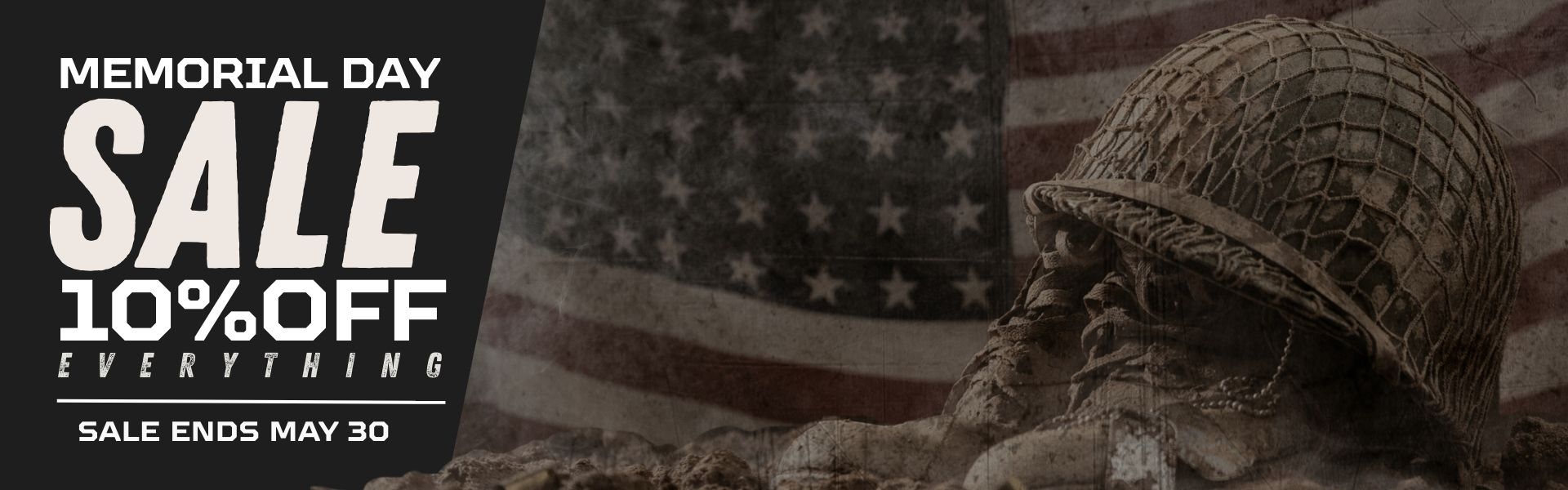 Memorial Day Sale Banner 2025
