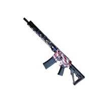 American Flag 5.56 AR-15 Rifle 16"