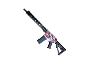 American Flag 5.56 AR-15 Rifle 16"