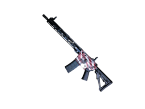 American Flag 5.56 AR-15 Rifle 16"