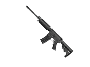 RIFLE 16M4 FLATTOP UPPER RECEIVER, 6 POS TELE STOCK SRC 223/556.